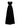Cutout Shirring Bow Tie Gown