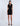 Sleeveless Draped Blazer Dress
