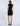 Sleeveless Draped Blazer Dress