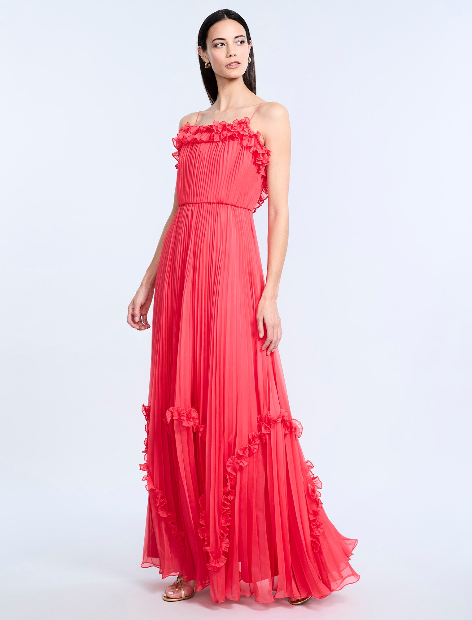 bcbg luna ruffle evening dress NWT BCBG MAXAZRIA Luna Tiered Ruffle Tulle Gown Dress Black Size 10