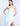 Pleat Bodice Wrap Skirt Gown