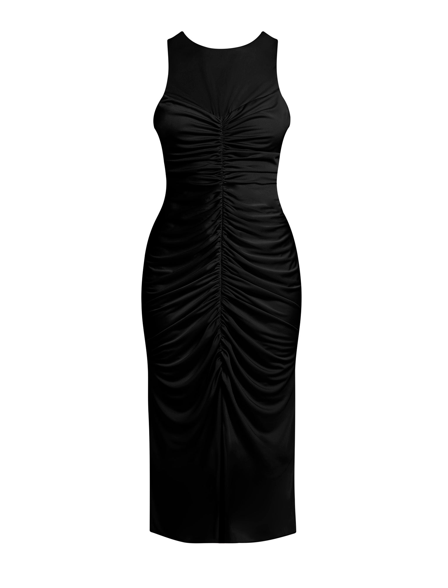 bcbg black midi dress Beautiful Basics #BCBGMAXAZRIA A modernized edit on the conventional black dress form. Contemporary classics are elevated with asymmetrical necklines and experimental fabrics