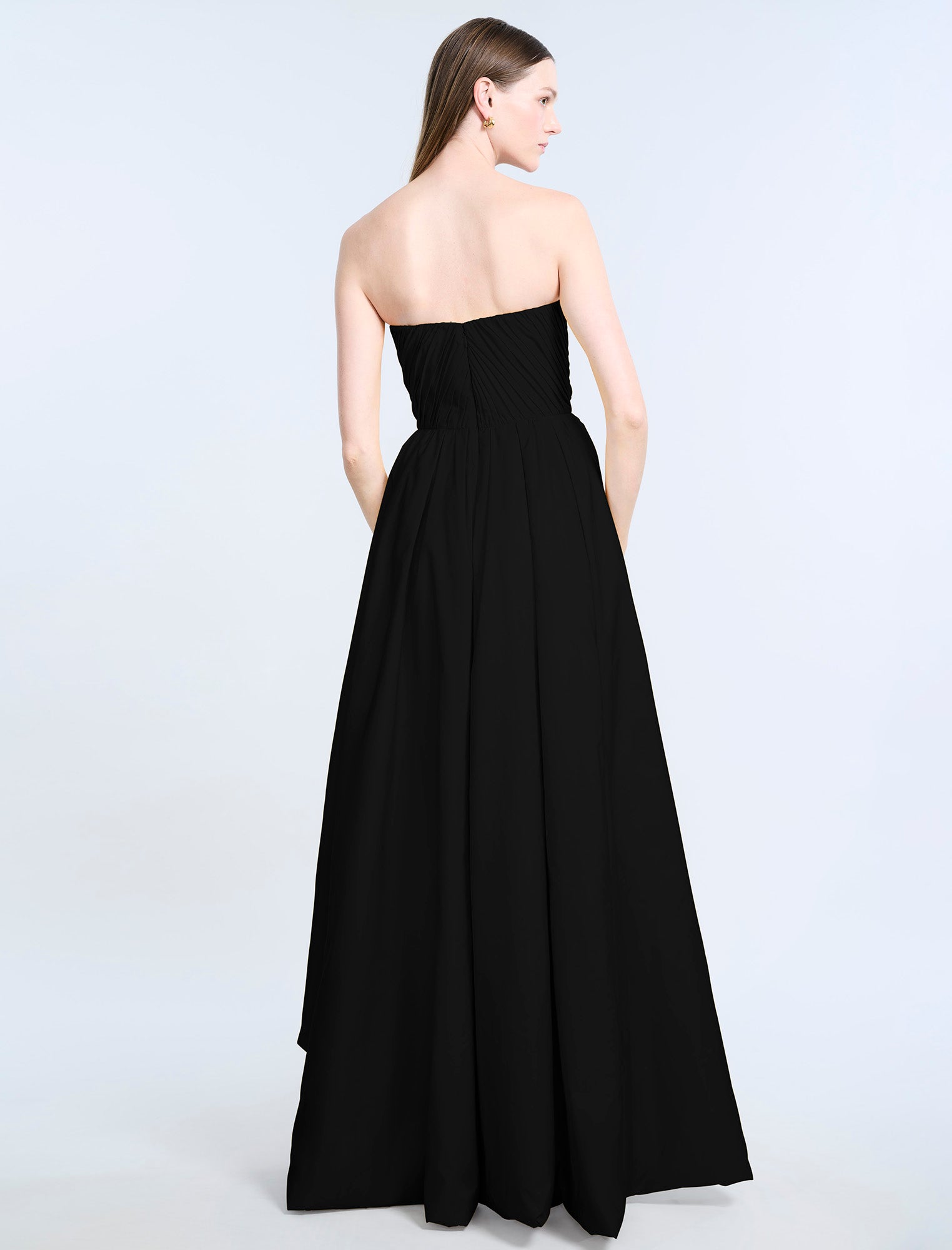 High Slit Ball Gown BCBGMAXAZRIA High Slit Ball Gown BCBGMAXAZRIA