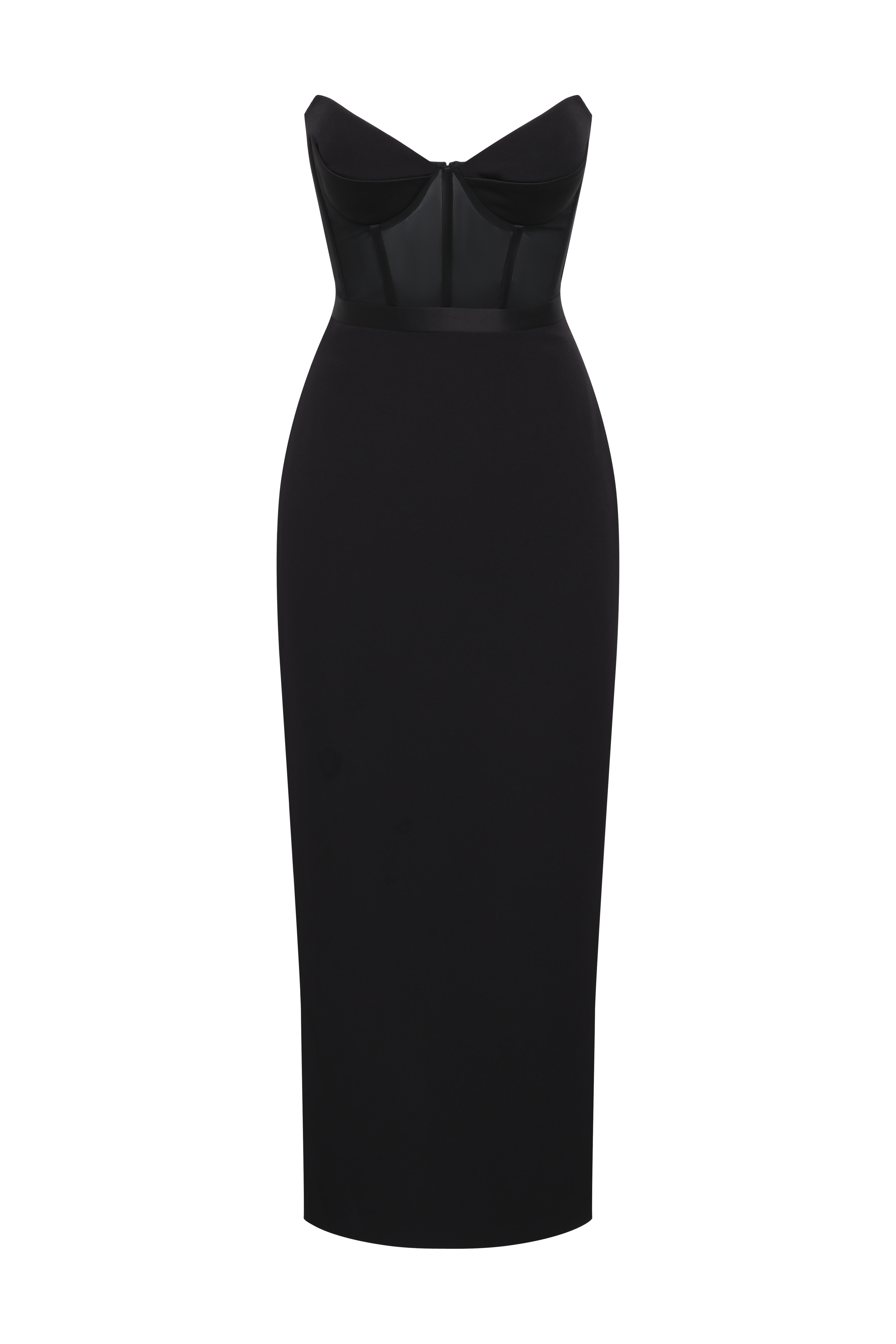 bcbg black midi dress Bcbg New York Asymmetric Midi Dress, 14 / Black