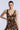 Printed Godet Dress