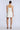 Solid Godet Dress