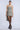 Glen Plaid Dress With Drape