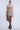 Glen Plaid Dress With Drape