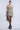 Glen Plaid Dress With Drape