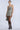 Glen Plaid Dress With Drape