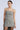 Glen Plaid Dress With Drape