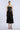 Leather Chiffon Dress