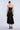 Leather Chiffon Dress