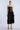 Leather Chiffon Dress