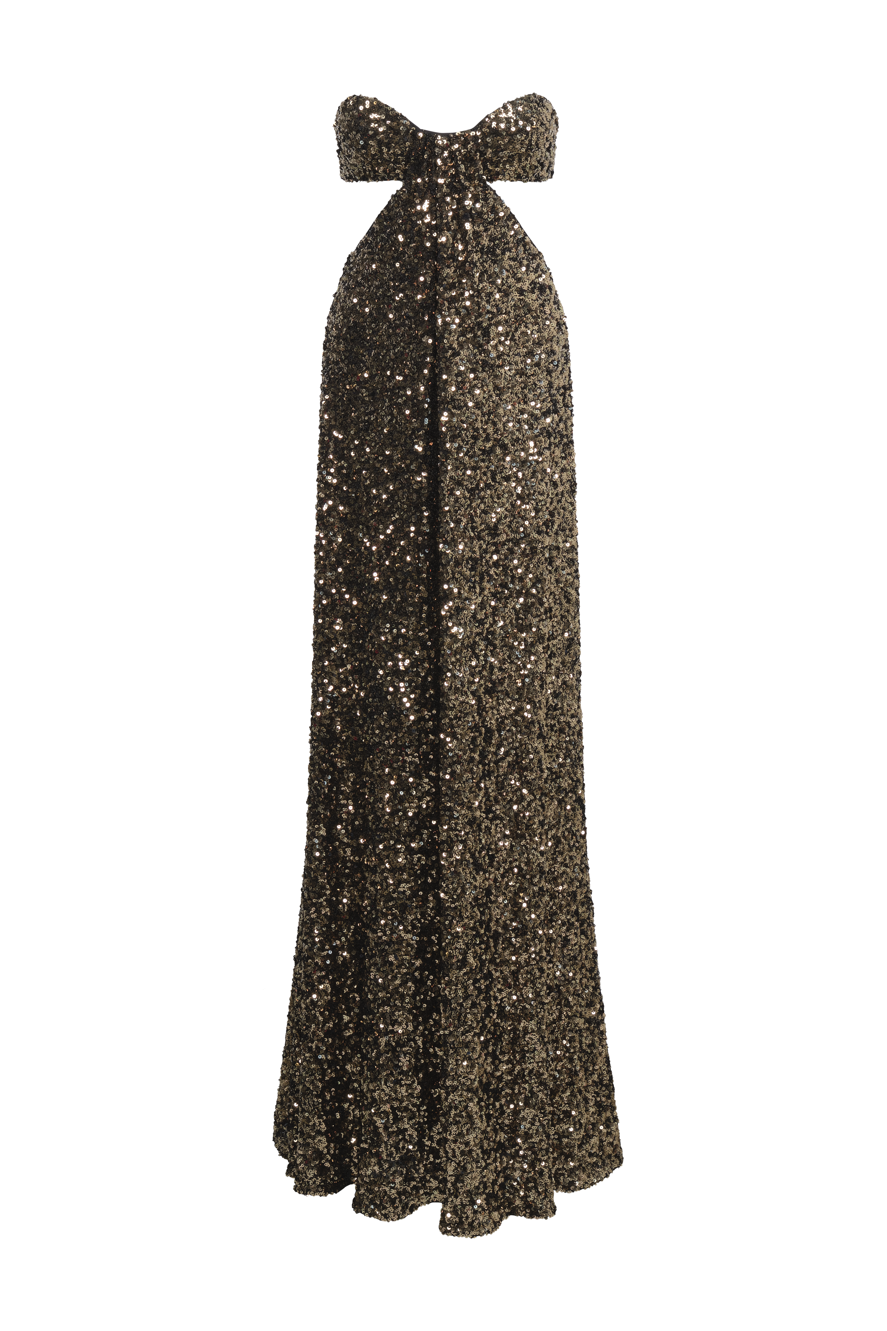 Sequin Strapless Gown Gold / 14 Sequin Strapless Gown Gold / 14