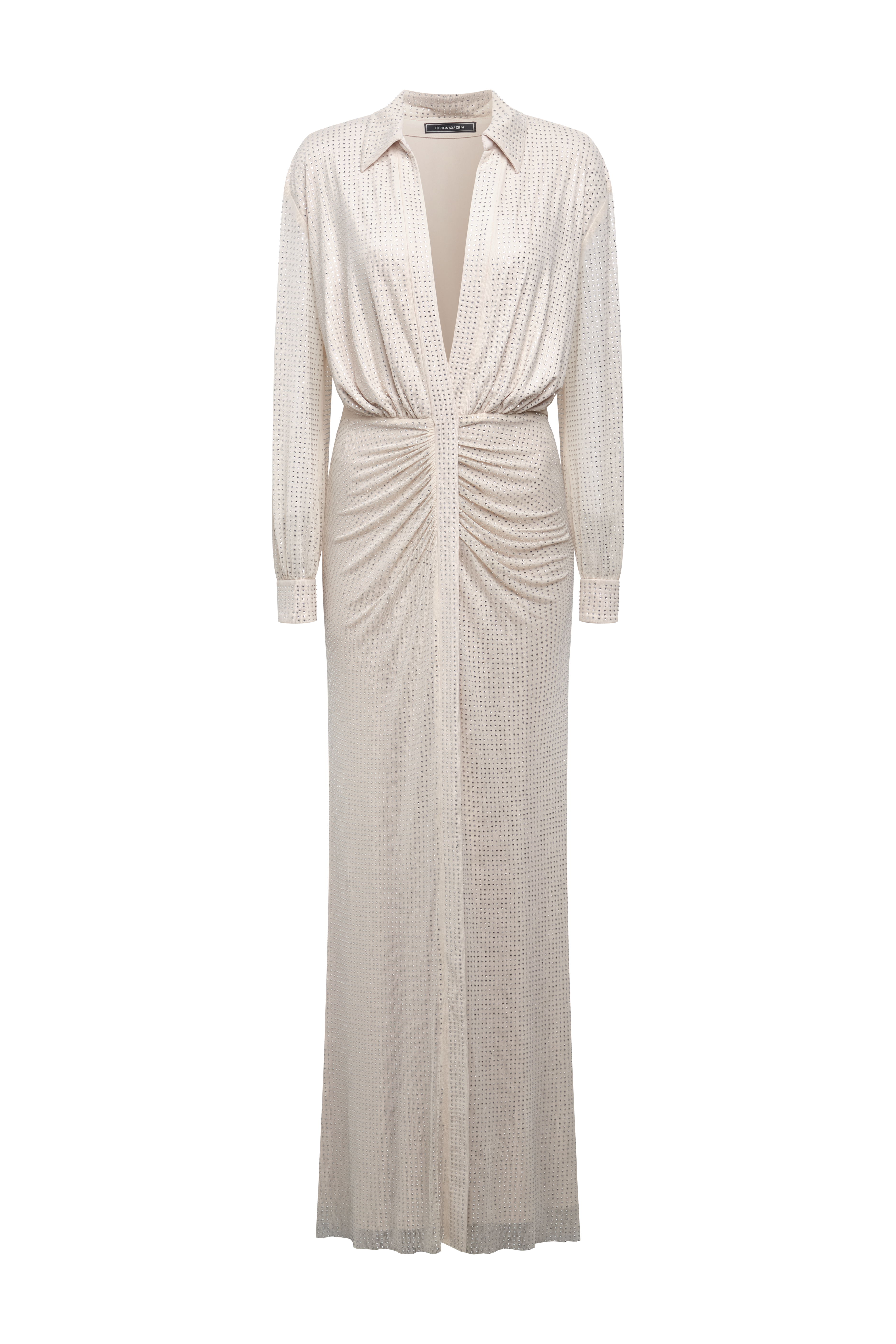 bcbgmaxazria shirt dress BCBGMAXAZRIA Dress - Eyelet Shirt Dress
