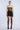 Sequin Crepe Dress