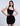 Solid Structure Mini Dress