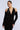 Long Sleeve Halter Velvet Gown