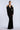 Long Sleeve Halter Velvet Gown