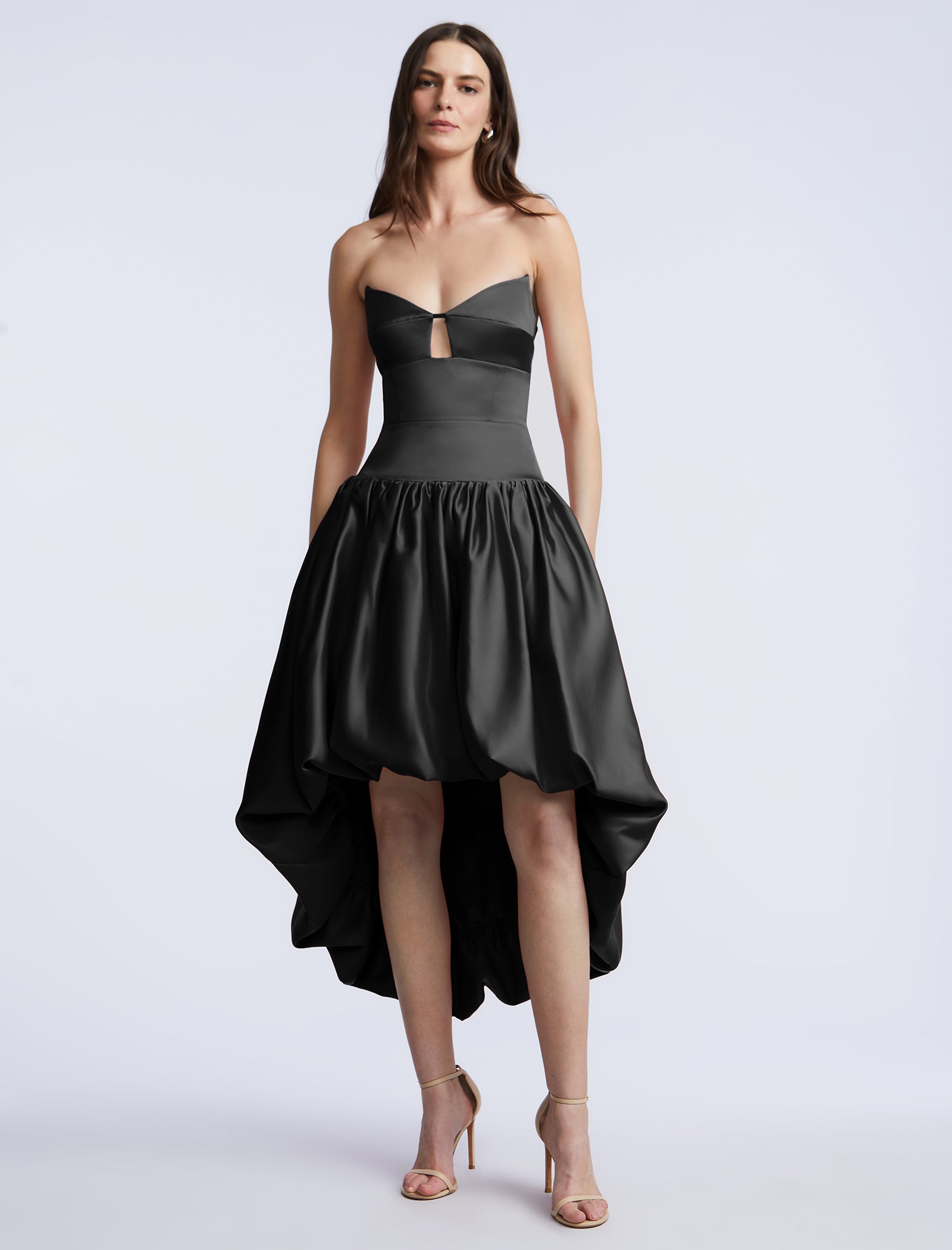 bcbgeneration Solid Bubble Hem Dress Black Outlet bcbgeneration Solid Bubble Hem Dress Black Outlet