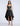 Solid Bubble Hem Dress