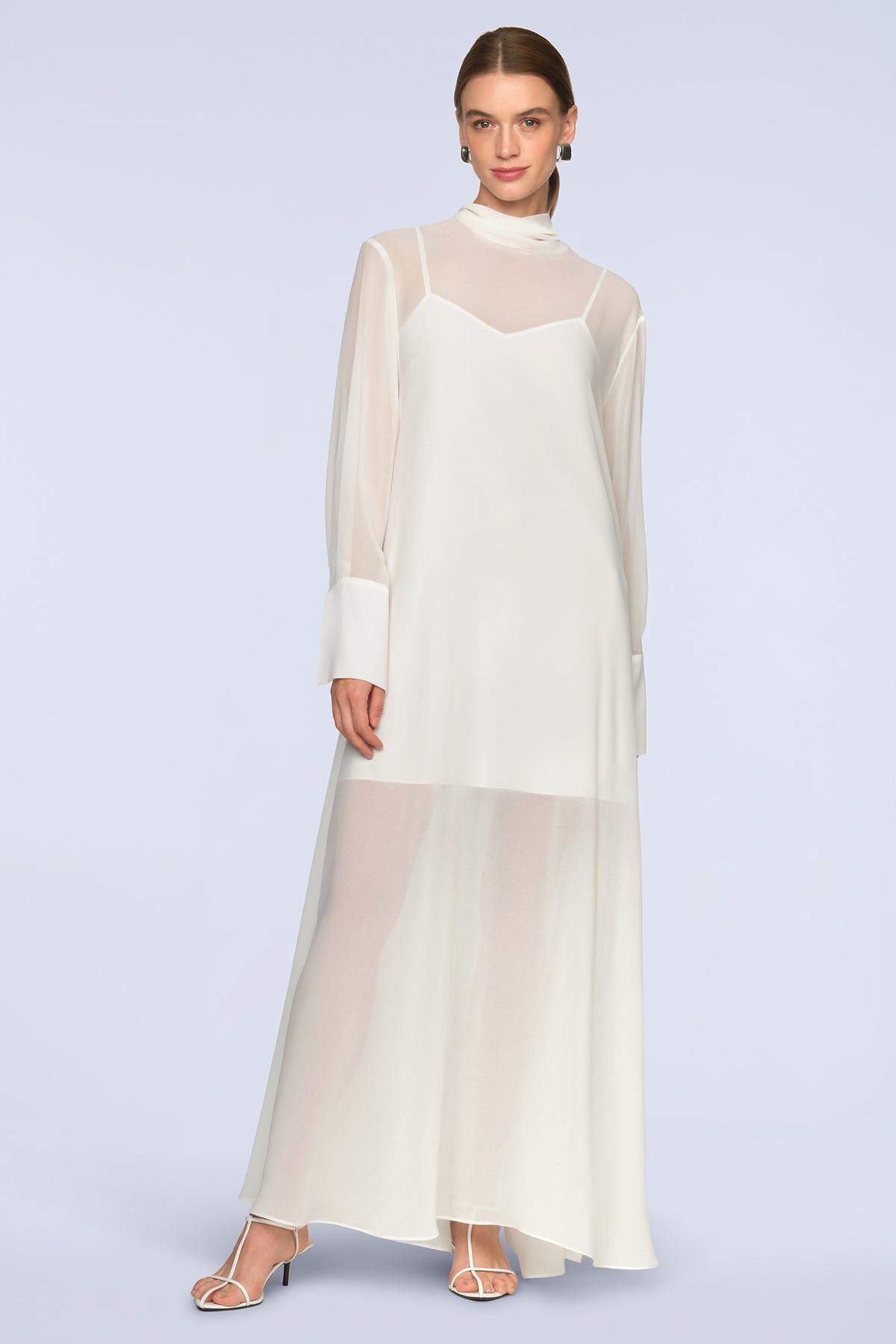 bcbg long dress Lee Big Kid Shoe Size:11.5 CHARLOTTE RUFFLE BALLGOWN ROYAL back design Web Collection: Bahamas