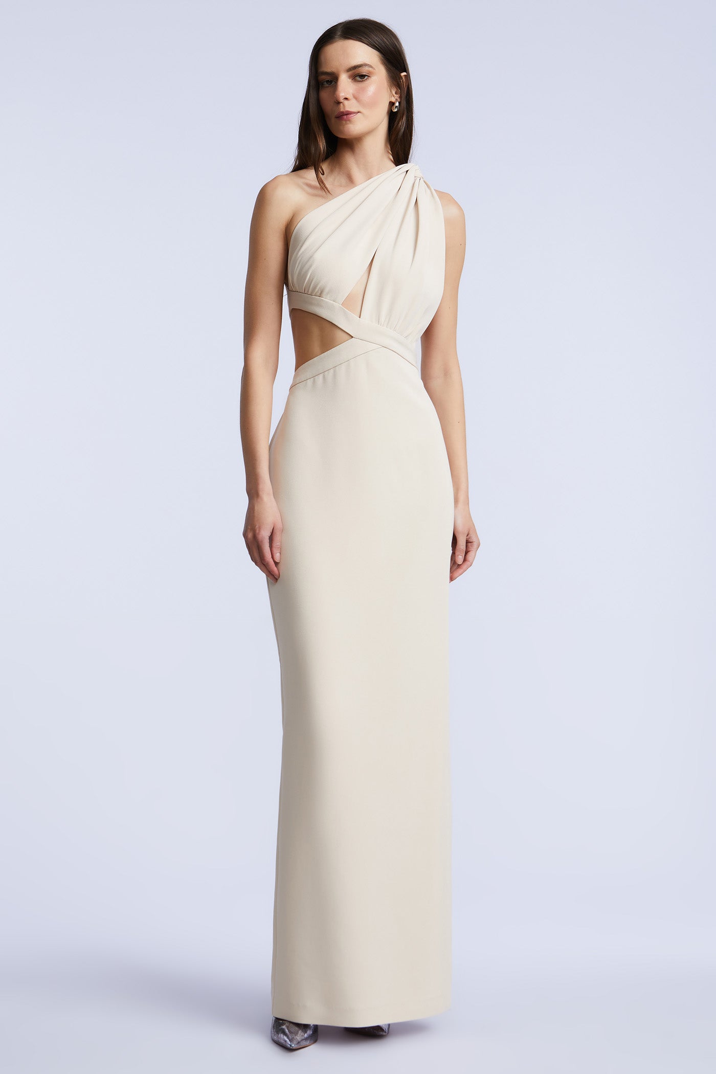 bcbgmaxazria evening long crossover dress Amazon.com: BCBGMAXAZRIA Women's One Sleeve Evening Gown with Side Slit, Black, XX-Small : Clothing, Shoes & Jewelry