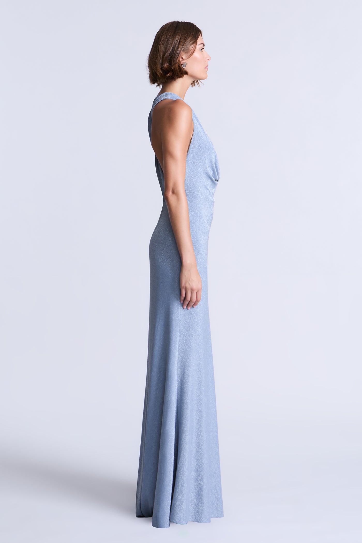 Knit Demi Gown Wedgewood Blue / 4 Knit Demi Gown Wedgewood Blue / 4