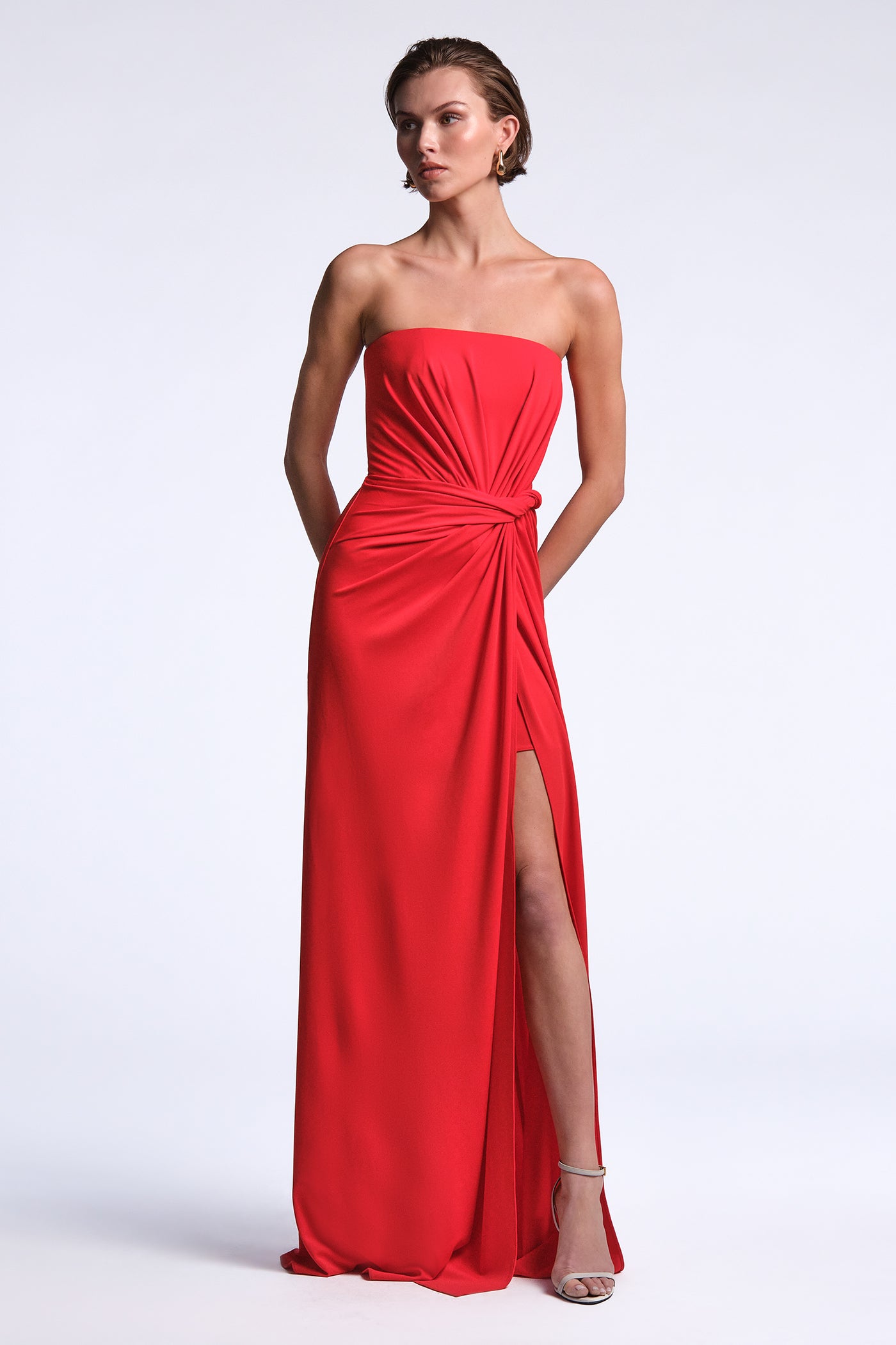 bcbg formal dresses BCBGMAXAZRIA Black Floor Length Evening Gown with Buttons & Bows. For Sale at Ruby Lane eye closure BCBGMAXAZRIA Formal Dresses & Evening