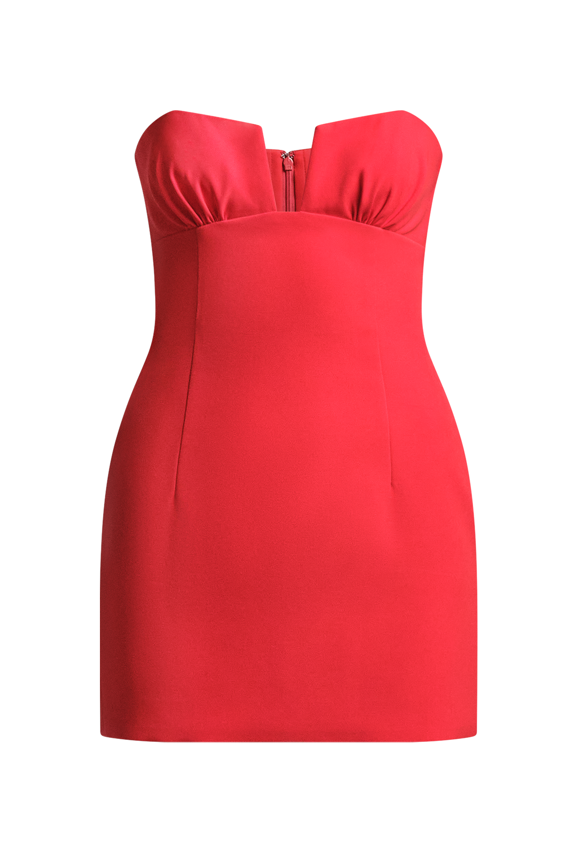 BCBG Ramone Strapless Mini Dress - Flame