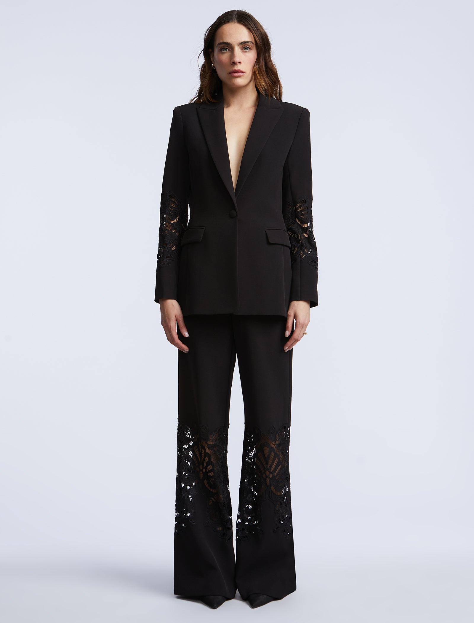 Combo Blazer Notch Lapel Combo Blazer Notch Lapel