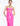 FRONT ZOOM DETAIL VIEW FUCHSIA PURPLE STRAPLESS BUSTIER SEQUIN GOWN