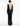 BACK VIEW BLACK SEQUIN LONG SLEEVE BACKLESS COLUMN GOWN