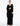 FRONT VIEW WOMEN'S BLACK LONG SLEEVE OPEN-FRONT LONG CARDIGAN SWEATER