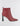 SIDE VIEW WOMEN'S RHUBARB LEATHER POINTED TOE HEEL BOOTIE