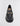 FRONT  VIEW WOMEN'S BLACK LEATHER LUG SOLE PLATFORM LOAFER