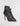SIDE VIEW BLACK PEEP TOE LACE UP HEEL BOOT