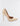 SIDE VIEW TAUPE WOMEN'S LEATHER PUMP HEEL