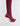 BACK SIDE ZOOM DETAIL VIEW BURGUNDY MICROSUEDE POINTED TOE OVER-THE-KNEE BOOT