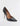 FRONT SIDE VIEW WOMEN'S BLACK POINTED-TOW PUMP HEEL
