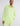 FRONT ZOOMED VIEW LIME GREEN WOMEN'S SATIN BUTTON-UP TOP