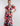 ZOOMED FRONT FRONT VIEW MULTI WOMEN'S FRONT TIE DRESS