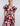 ZOOMED FRONT FRONT VIEW MULTI WOMEN'S FRONT TIE DRESS